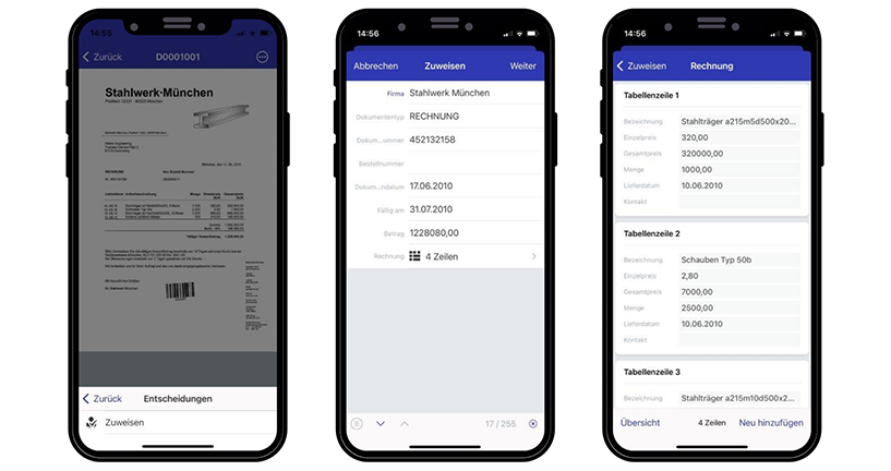 Indextabellen jetzt auch in der Mobile App